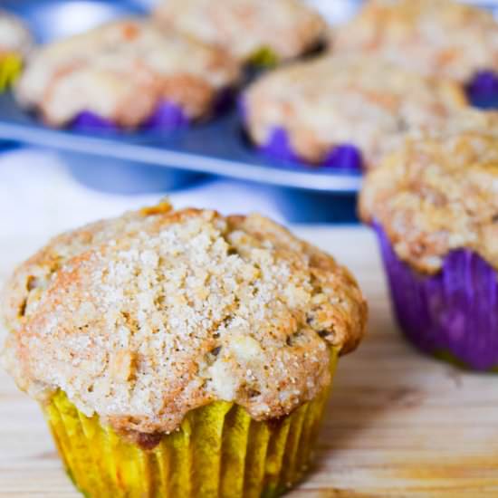 Banana Streusel Muffins