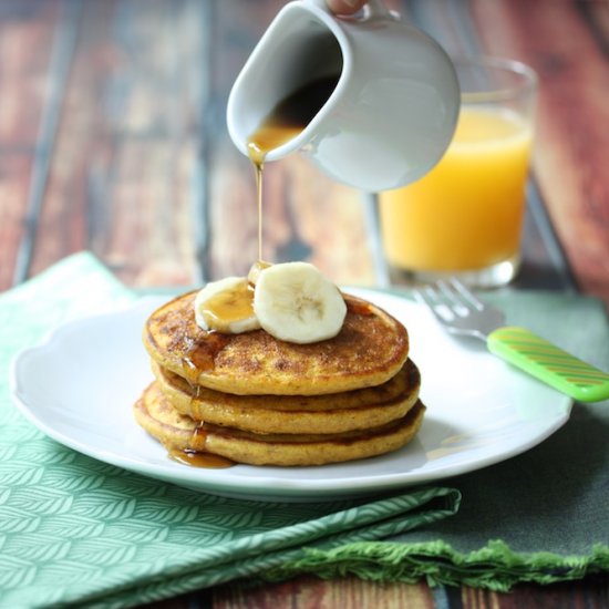 Pumpkin Maple Pancakes