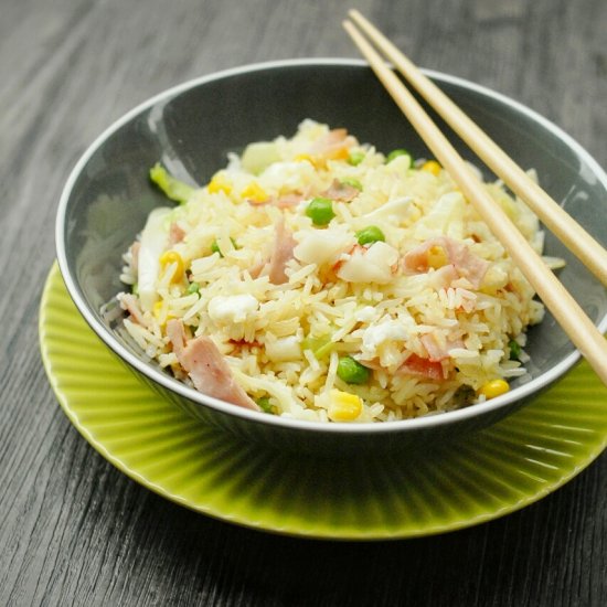 Golden Egg Fried Rice