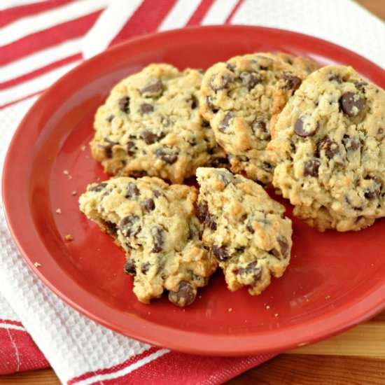 Chocolate Chip Oatmeal Cookies