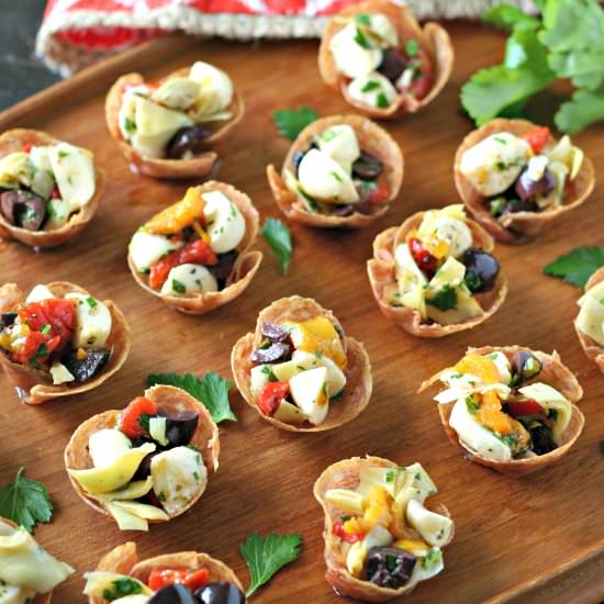 Salami Antipasto Bites