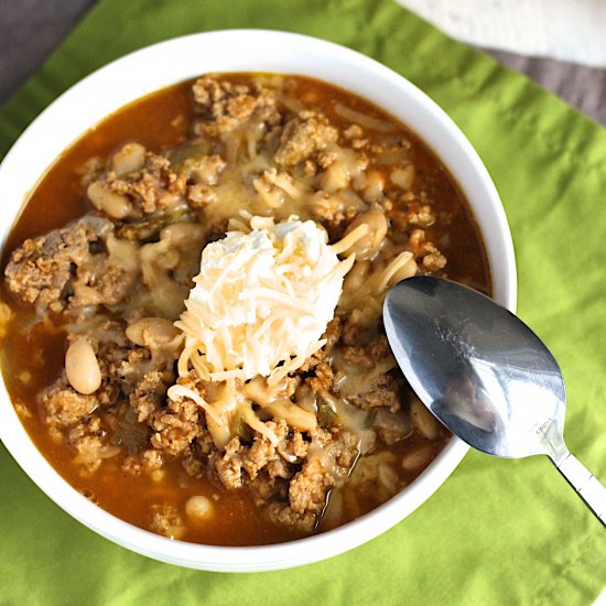 Turkey and Pumpkin Chili