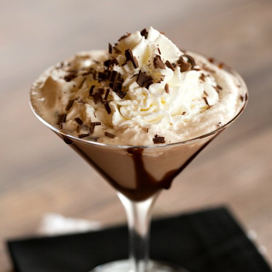 Chilled Hot Chocolate Martini