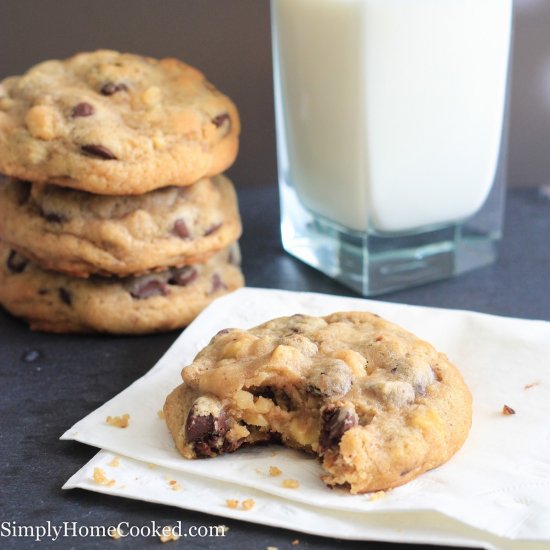 Walnut Chocolate Chip Cookies