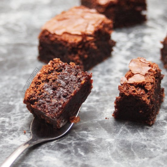 Flourless Fudge Brownies