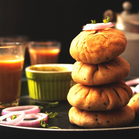 Baked Keema Kachori