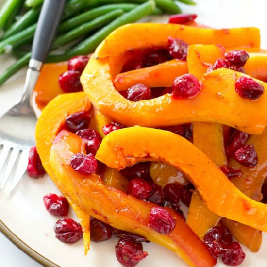 Honey-Glazed Butternut Squash