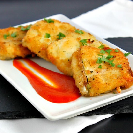 Fried Zucchini Ravioli