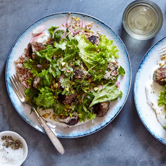 Lamb Kefta Salad