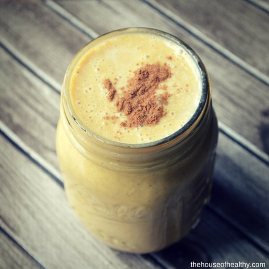 The Best Pumpkin Pie Smoothie