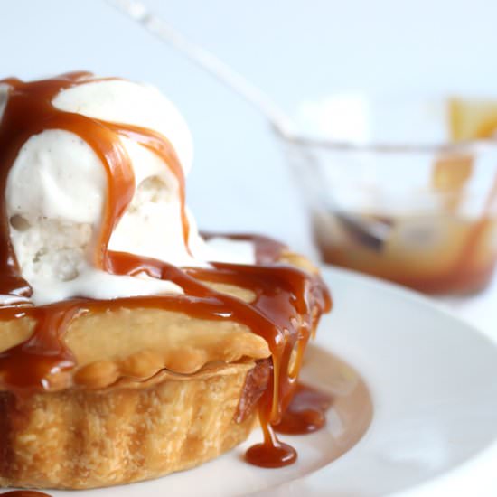 Salted Caramel Apple Pie