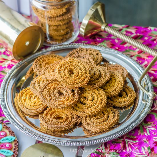 Baked Chakli | Rice Murukku