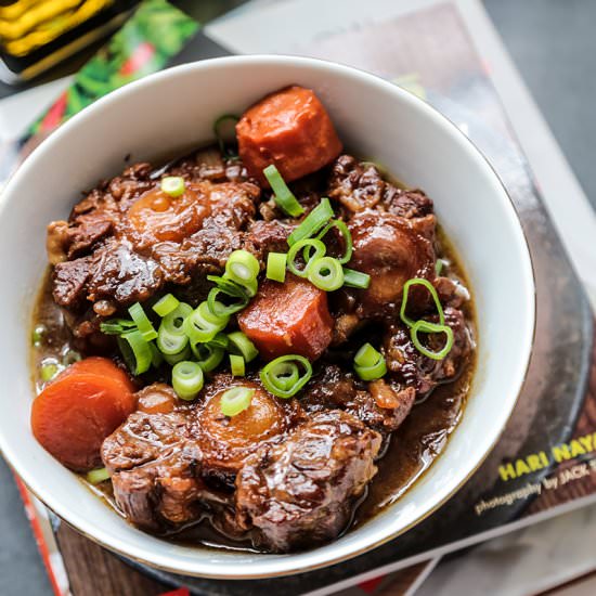 Asian Style Braised Ox Tail