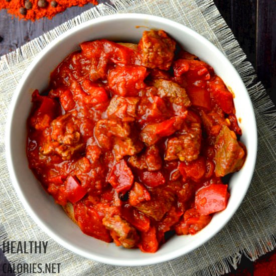 Low Calorie Hungarian Goulash