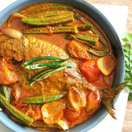 Fish Curry (Penang Style)