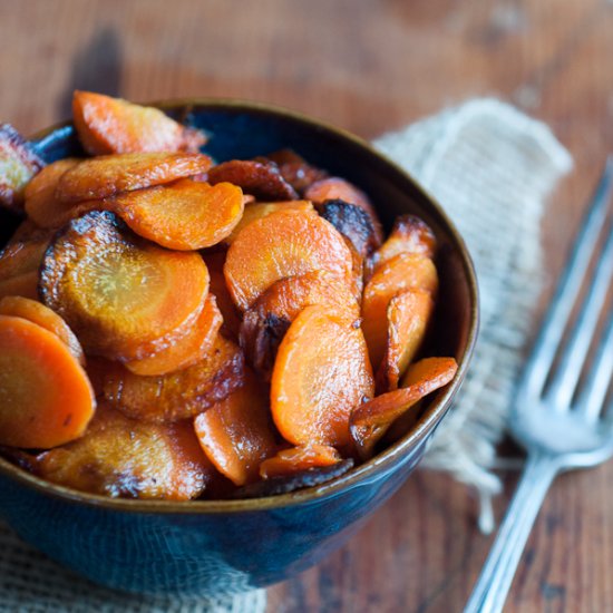 Sweet Candied Carrots