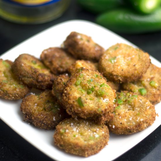 Spicy Jalapeno Deep Fried Pickles