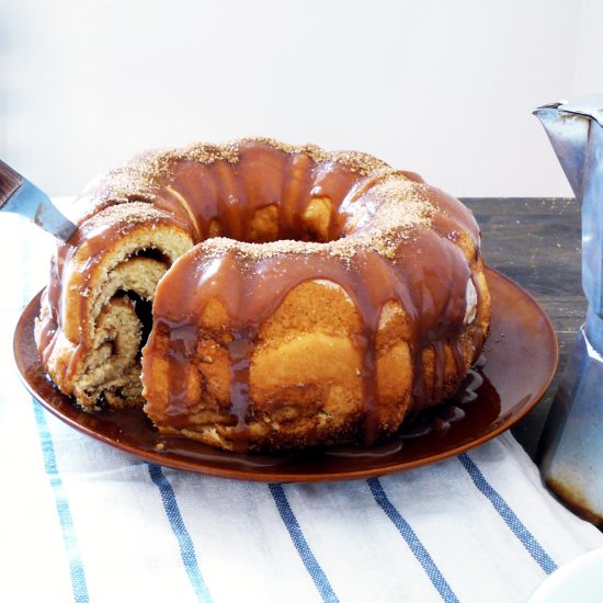 Cinnamon Roll Bundt Cake