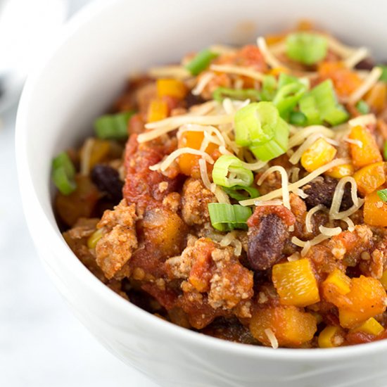 Spicy Turkey Chili