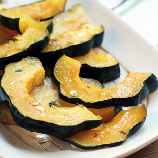 Maple Glazed Acorn Squash