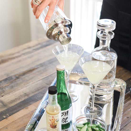 Gluten Free Sake Cocktail