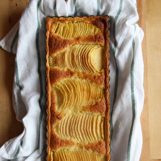 Pear & Almond Tart