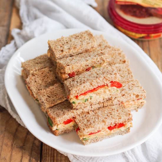 Chickpea Hummus Salad Sandwiches