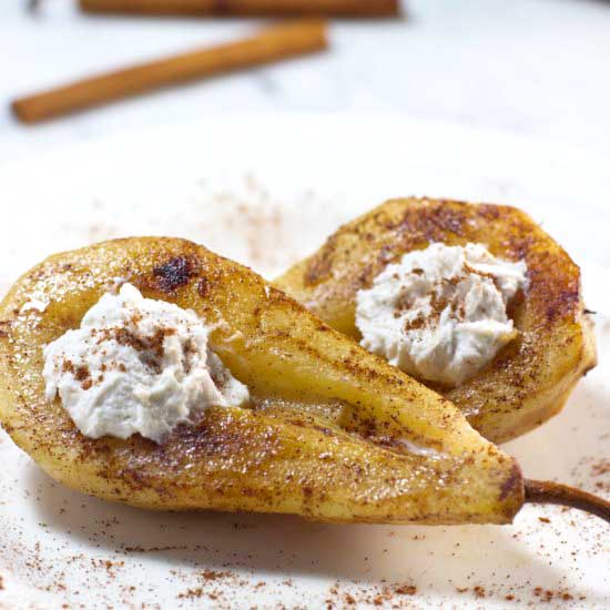 Caramelized Bosc Pears