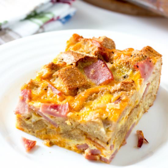 Egg McMuffin Breakfast Casserole