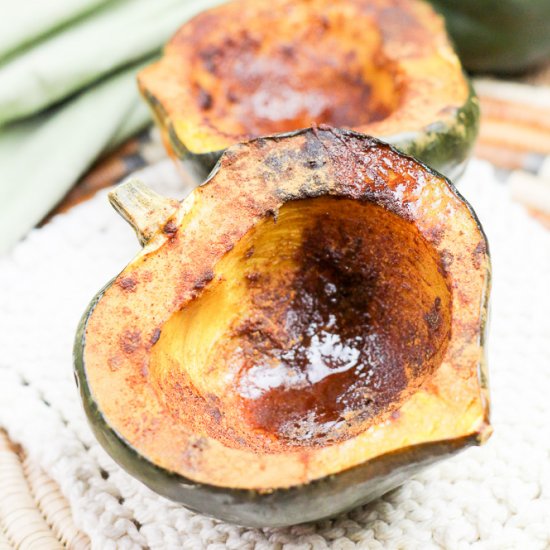 Healthy Baked Acorn Squash