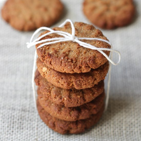 4 Ingredient Ginger Snaps