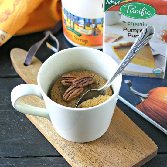 Paleo Pumpkin Spice Mug Cake