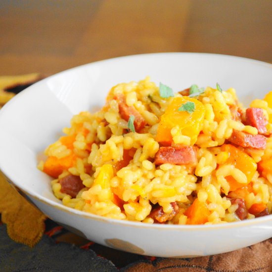 Roasted Butternut Squash Risotto