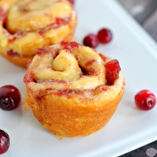 Cranberry Orange Sweet Rolls