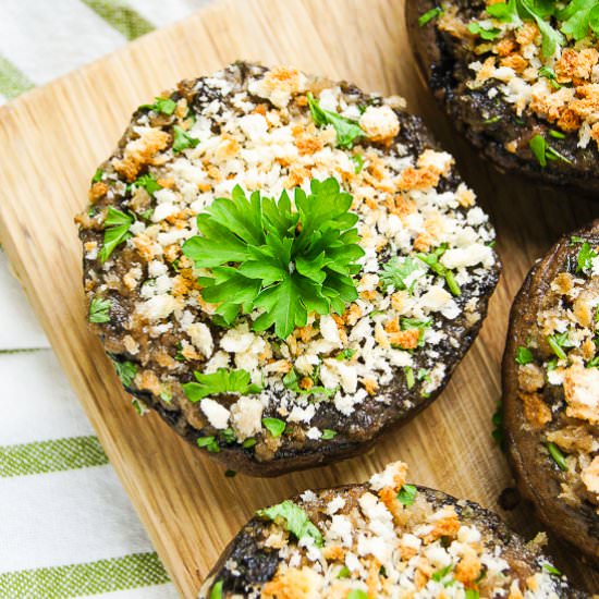 Cream Cheese Stuffed Mushrooms