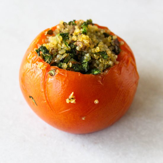 Quinoa Stuffed Tomatoes