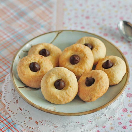 Coconut butter cookies