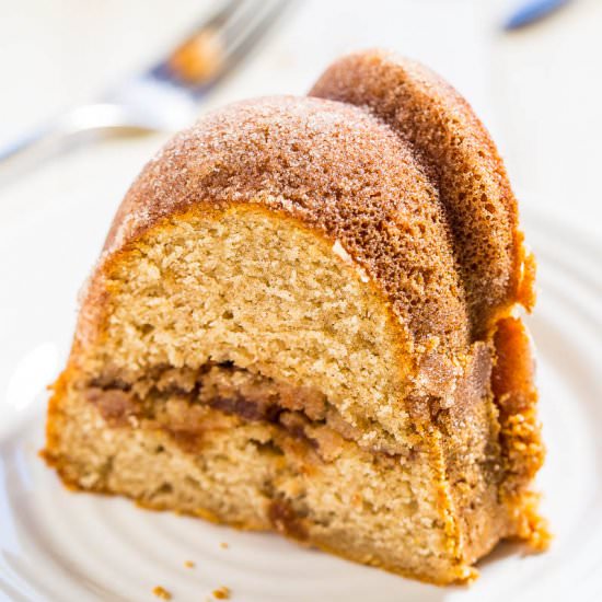 Snickerdoodle Bundt Cake