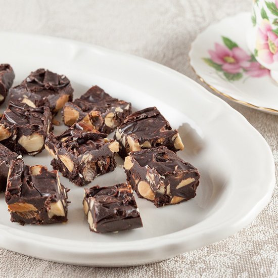 Sugar-free dark chocolate bites