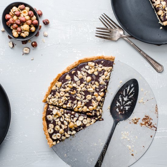 Chocolate Hazelnut Tart