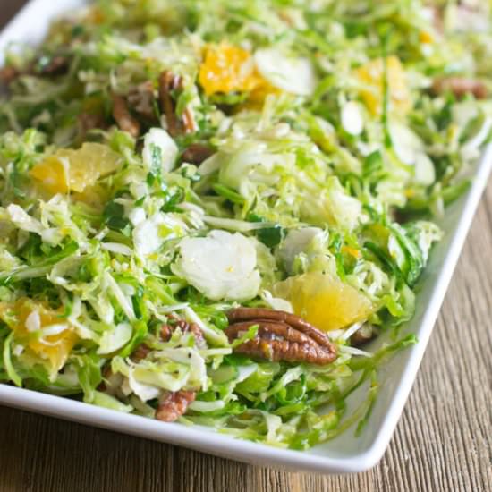 Brussels Sprouts Slaw Salad