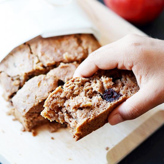 Guten Free Apple Bread