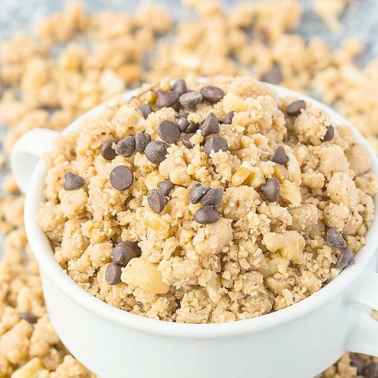 Healthy Cookie Dough Crumbles for 1