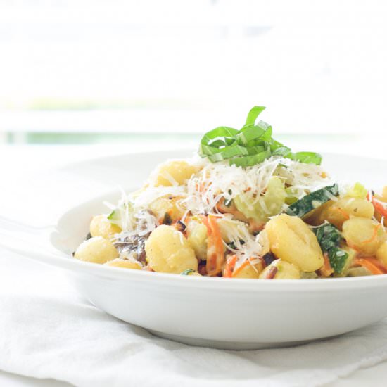 Gnocchi and Vegetable Bowls