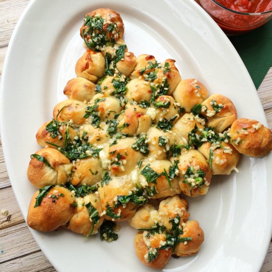 Christmas Tree Bread