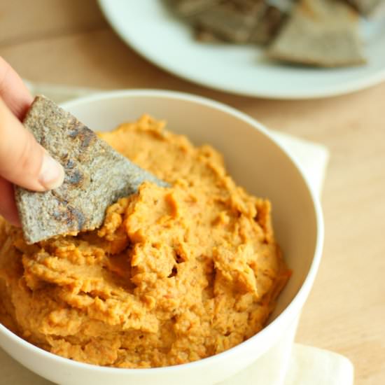 Roast Pumpkin & Carrot Hummus