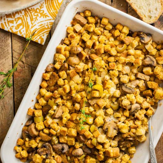 Easy Vegan Stuffing