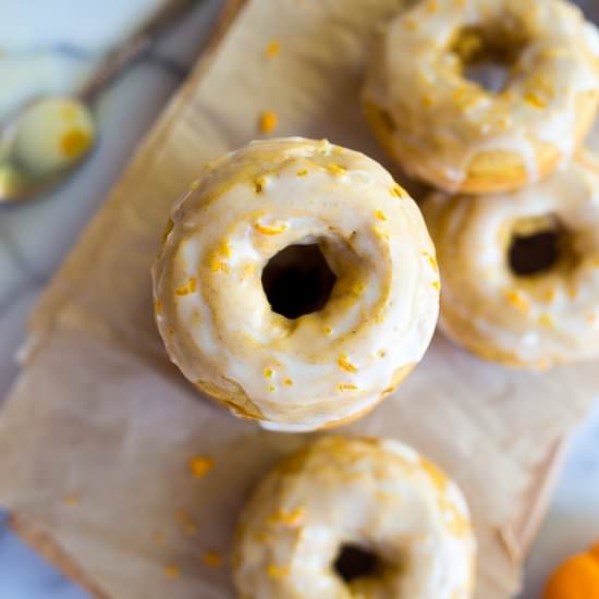 Gluten Free Pumpkin Doughnuts