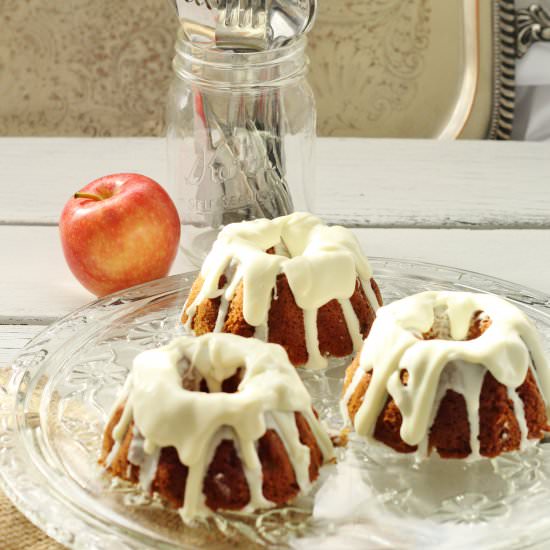 Apple Caramel Cakes