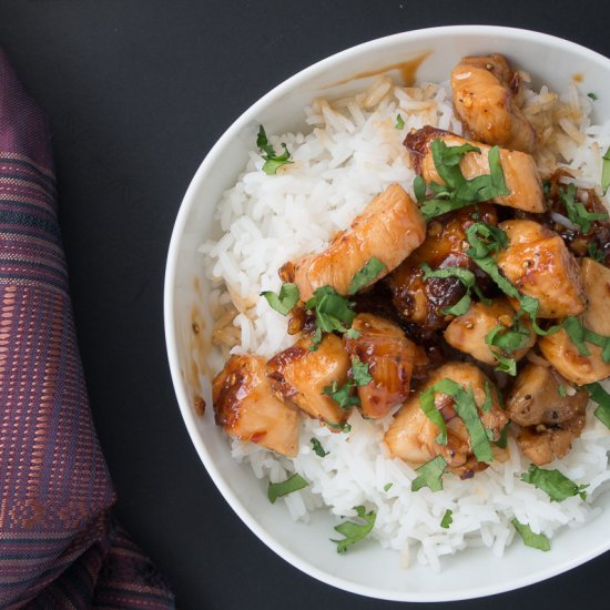 Caramelized Black Pepper Chicken